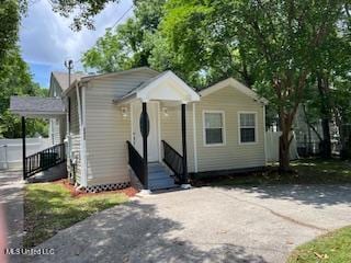 2411 14th St, Pascagoula, MS 39567 - view of front of home featuring driveway
