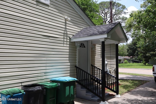 2411 14th St, Pascagoula, MS 39567 - view of property entrance