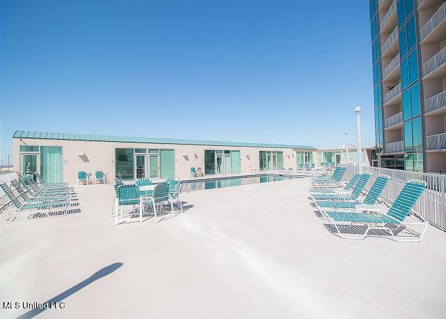 view of patio / terrace featuring a balcony