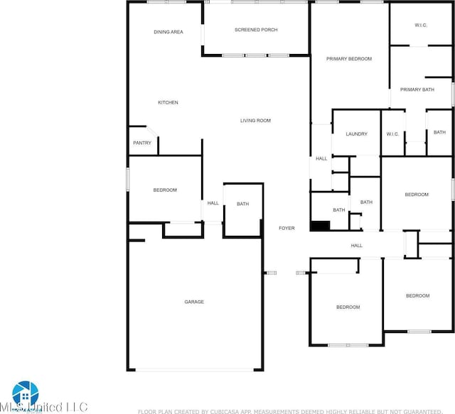 6253 Sandhill Cv, Ocean Springs, MS 39564 - property floor plan