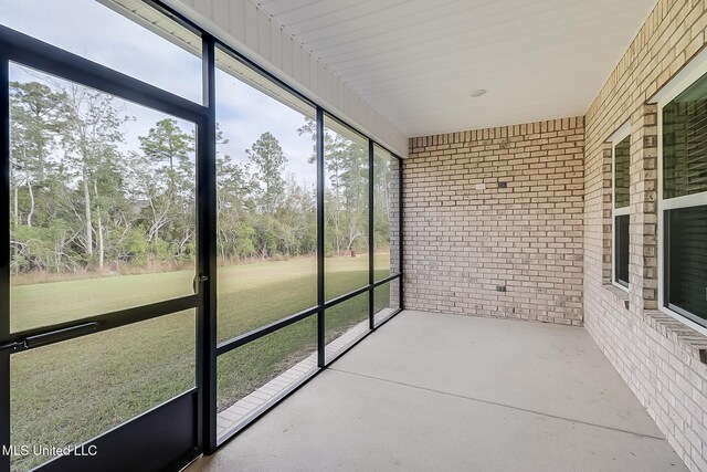 6253 Sandhill Cv, Ocean Springs, MS 39564 - view of unfurnished sunroom