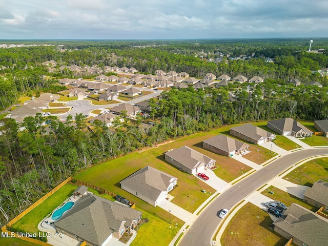 aerial view