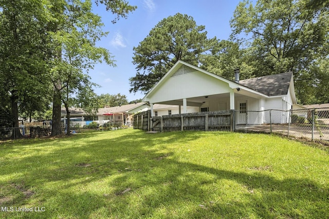 132 Bent Creek Dr, Brandon, MS 39047 - view of fenced backyard
