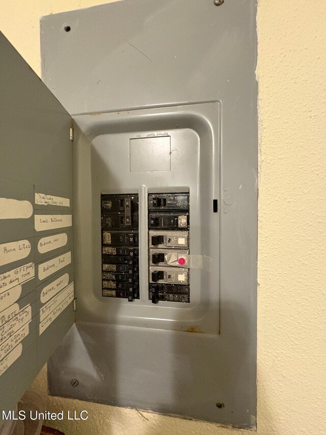 710 Beyer Dr, Bay Saint Louis, MS 39520 - utility room featuring electric panel