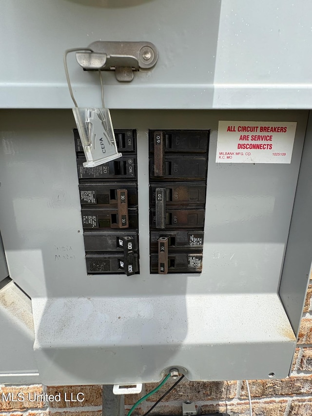 710 Beyer Dr, Bay Saint Louis, MS 39520 - utilities featuring electric panel