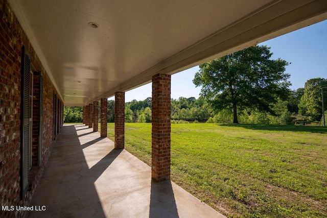 290 Abigail Ln, Bentonia, MS 39040 - view of patio