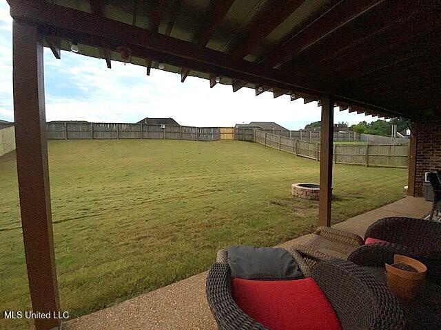 771 Robertson Way, Hernando, MS 38632 - view of fenced backyard