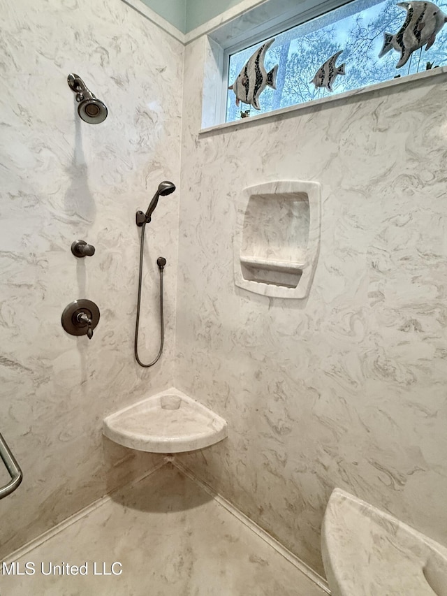 6301 Mary Mahoney Dr, Ocean Springs, MS 39564 - bathroom featuring a shower