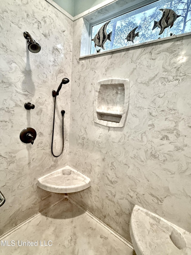 6301 Mary Mahoney Dr, Ocean Springs, MS 39564 - bathroom featuring a shower