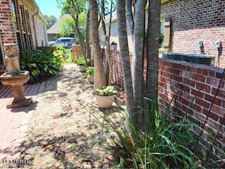 3808 Acadian Village Dr, Ocean Springs, MS 39564 - view of yard featuring fence