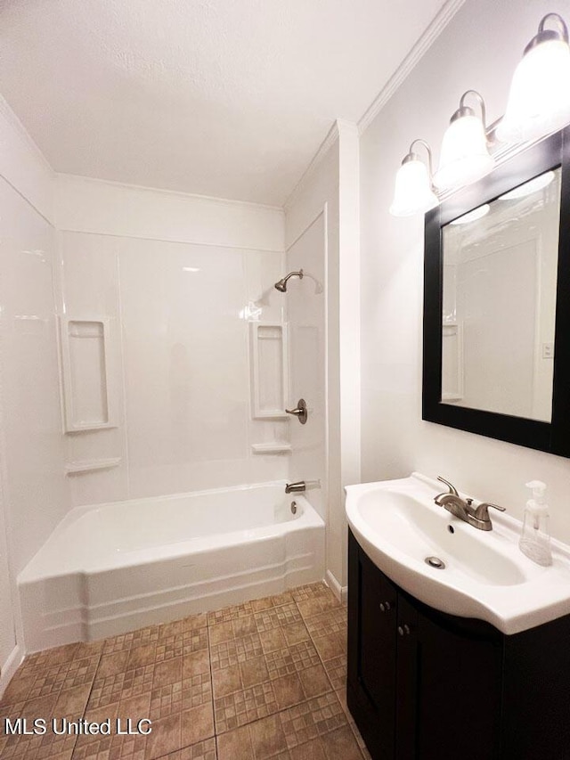 216 Buena Vista Dr, Long Beach, MS 39560 - full bath featuring vanity and shower / bath combination