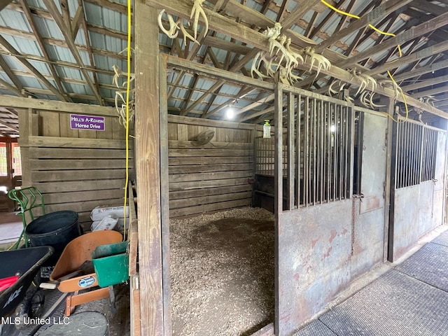 view of stable