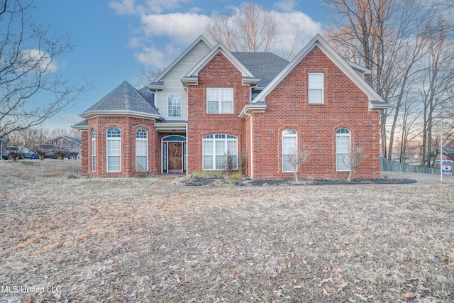 9480 Miranda Dr, Olive Branch, MS 38654 - view of front of home with brick siding and roof with shingles
