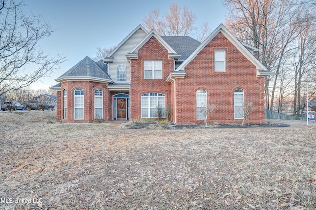 9480 Miranda Dr, Olive Branch, MS 38654 - view of front of property with brick siding and roof with shingles