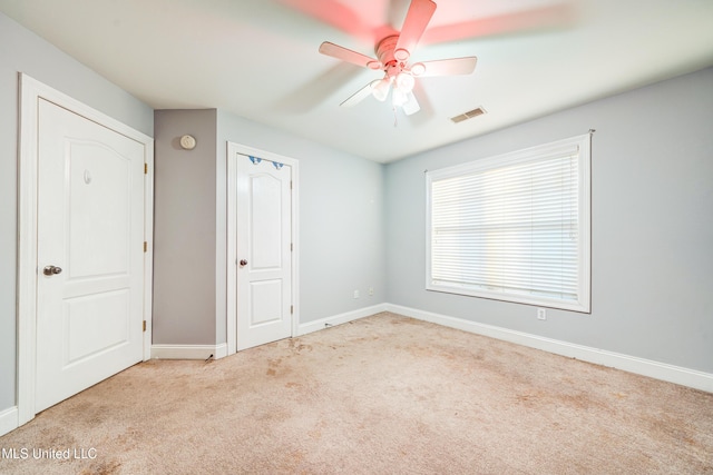 9480 Miranda Dr, Olive Branch, MS 38654 - unfurnished bedroom featuring carpet floors and a ceiling fan