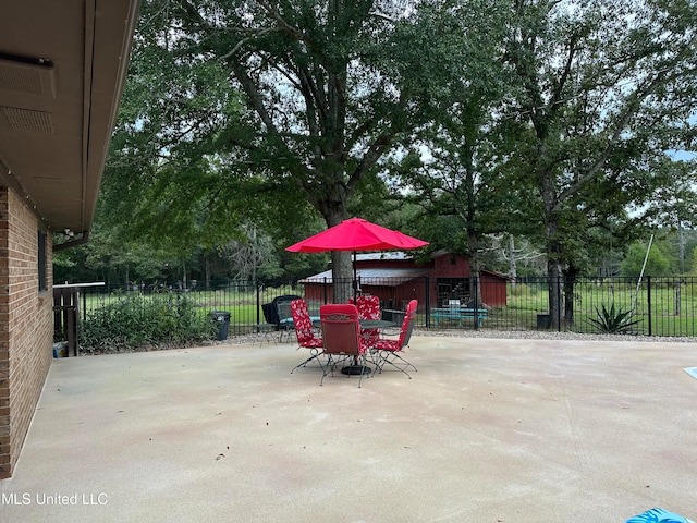 view of patio