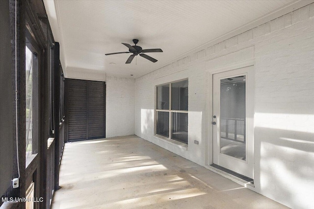 104 Glenwild Trl, Canton, MS 39046 - view of unfurnished sunroom