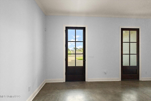 104 Glenwild Trl, Canton, MS 39046 - entryway featuring ornamental molding and baseboards