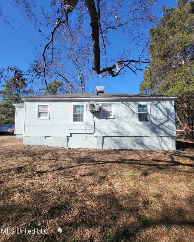 view of rear view of property