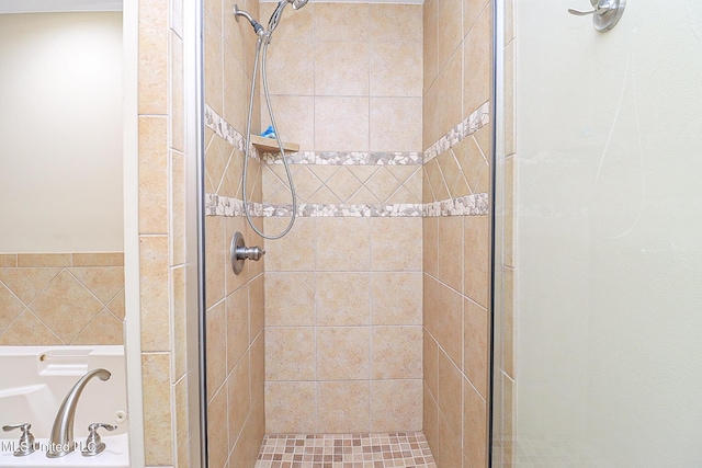 65 Breakers Ln, Ridgeland, MS 39157 - bathroom featuring a stall shower and a garden tub