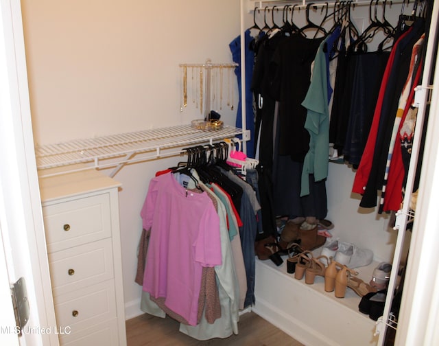 6904 Braybourne Main, Olive Branch, MS 38654 - spacious closet with wood finished floors