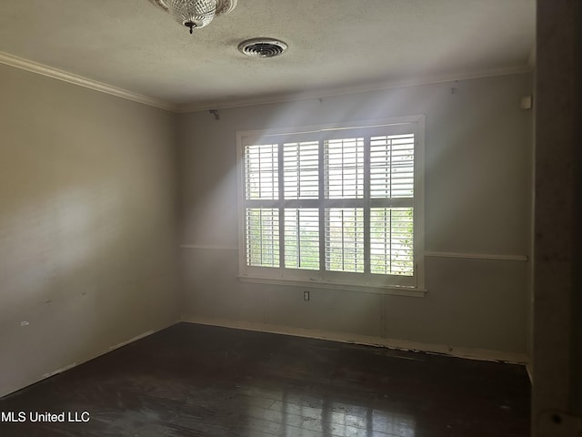 25 Oak Creek Pl, Jackson, MS 39211 - unfurnished room featuring crown molding and a textured ceiling
