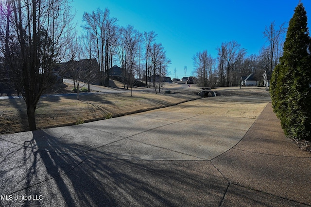 view of road