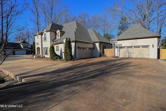 view of home's exterior