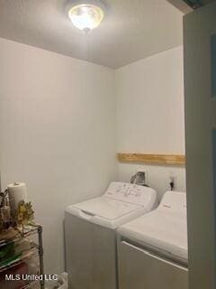 152 Bexley Rd, Lucedale, MS 39452 - laundry room with separate washer and dryer