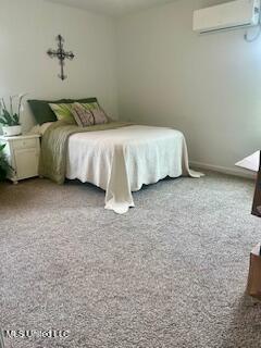 152 Bexley Rd, Lucedale, MS 39452 - bedroom featuring an AC wall unit