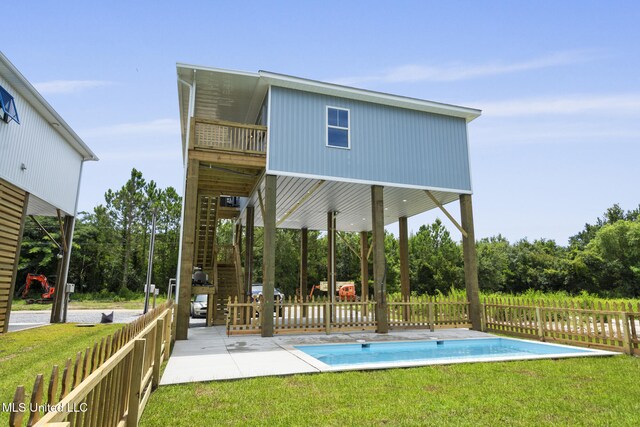 417 4th Ave, Pass Christian, MS 39571 - back of house featuring a patio area
