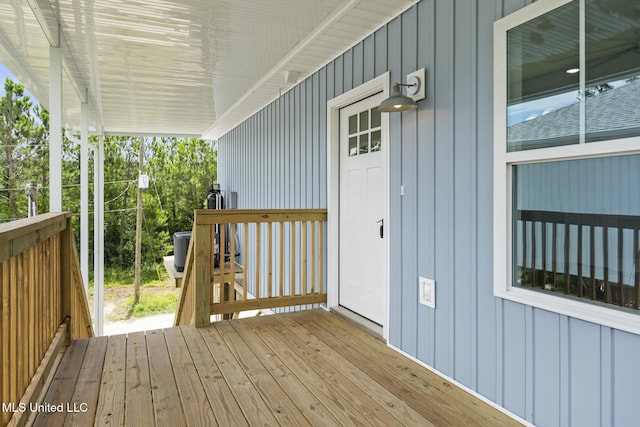 417 4th Ave, Pass Christian, MS 39571 - view of wooden terrace
