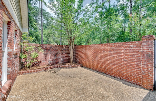 209 Lake Terrace Pl, Brandon, MS 39047 - fenced backyard featuring a patio