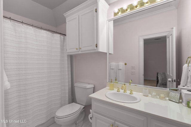 169 Pine Hill Dr, Brandon, MS 39047 - bathroom featuring vanity and curtained shower