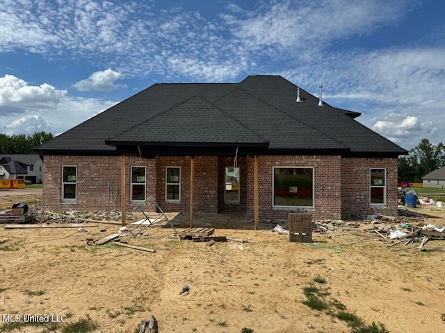 view of rear view of house