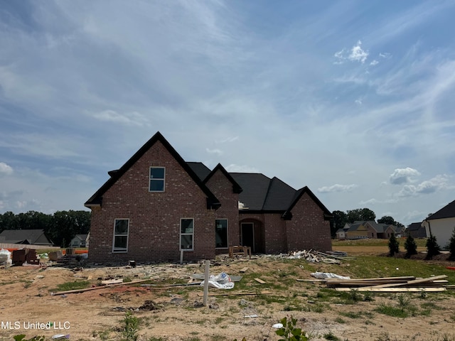 view of back of house