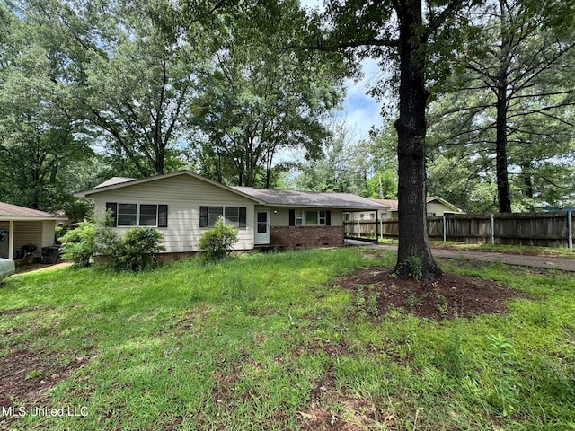 151 Queen Joanna Ln, Jackson, MS 39209 - ranch-style home featuring brick siding