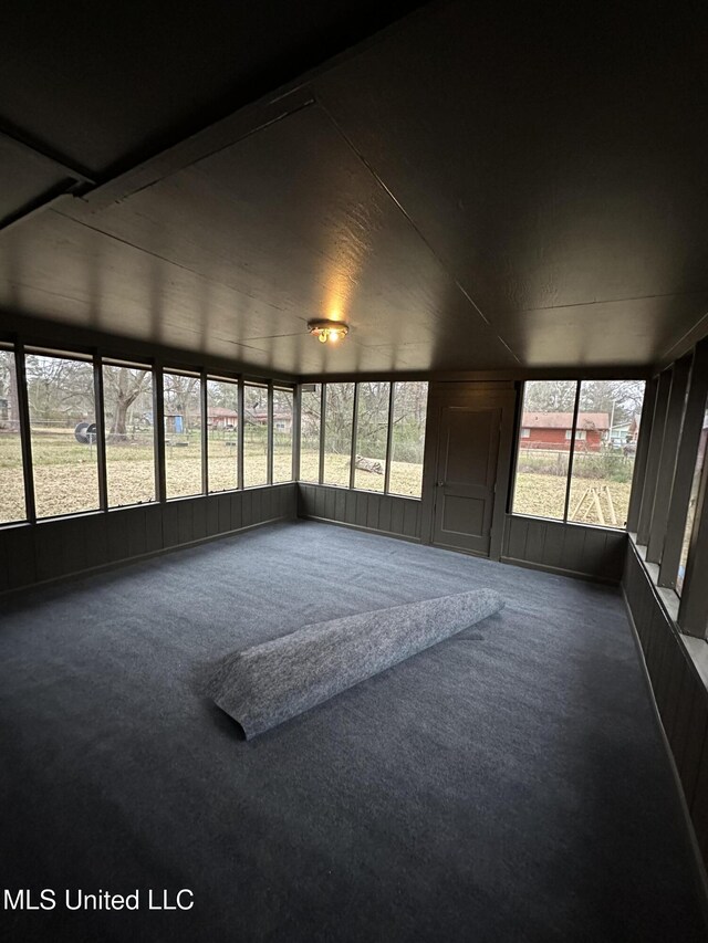 138 William Mckinley Cir, Jackson, MS 39213 - unfurnished sunroom featuring carpet flooring