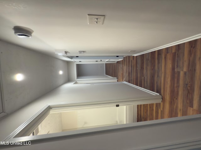 138 William Mckinley Cir, Jackson, MS 39213 - hallway featuring wood walls