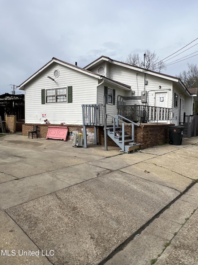 720 Mattingly St, Vicksburg, MS 39180 - view of rear view of property