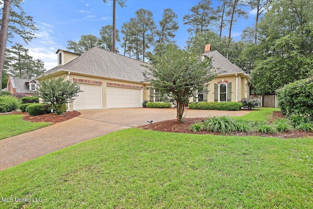 611 Berridge Dr, Ridgeland, MS 39157 - view of front of property featuring driveway, a garage, and roof with shingles