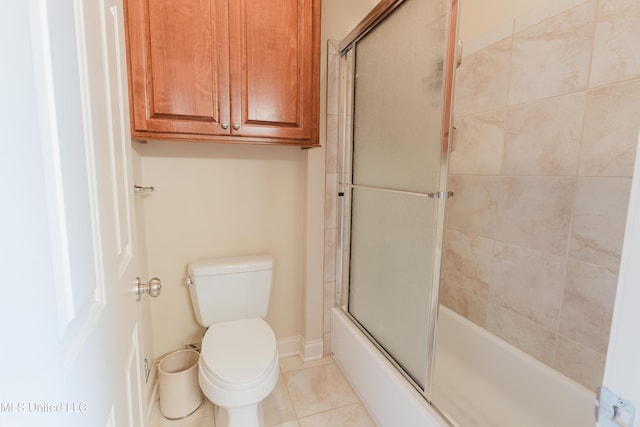 104 Overbrook Hl, Ridgeland, MS 39157 - full bath with tile patterned floors and combined bath / shower with glass door