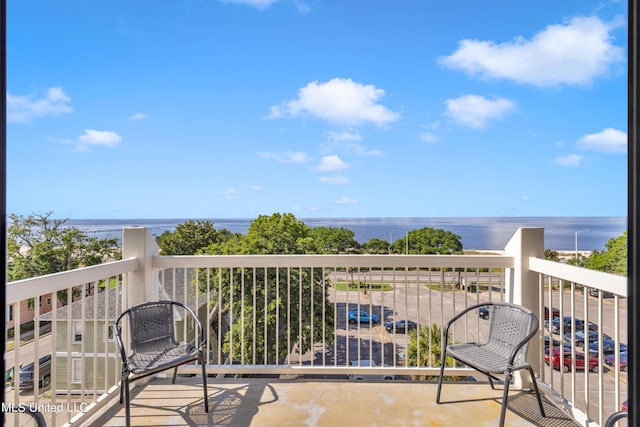 1130 Beach Blvd Unit 503, Biloxi, MS 39530 - balcony featuring a water view