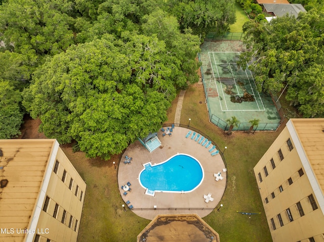 1130 Beach Blvd Unit 503, Biloxi, MS 39530 - aerial view of a pool