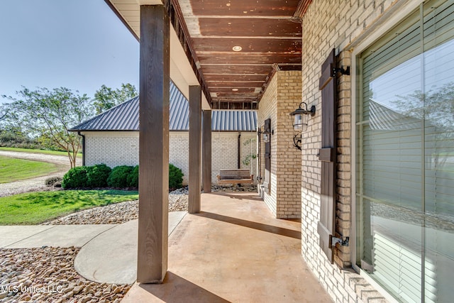 view of patio