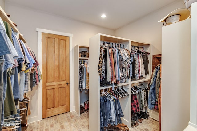 view of spacious closet