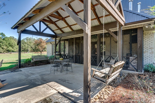 view of patio