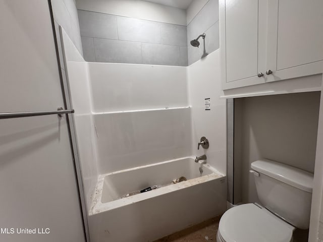158 Walter Jones Rd, Mendenhall, MS 39114 - bathroom featuring shower / bathtub combination and toilet