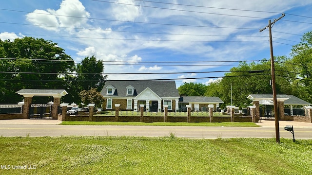 2245 Culkin Rd, Vicksburg, MS 39183 - view of building exterior featuring a fenced front yard