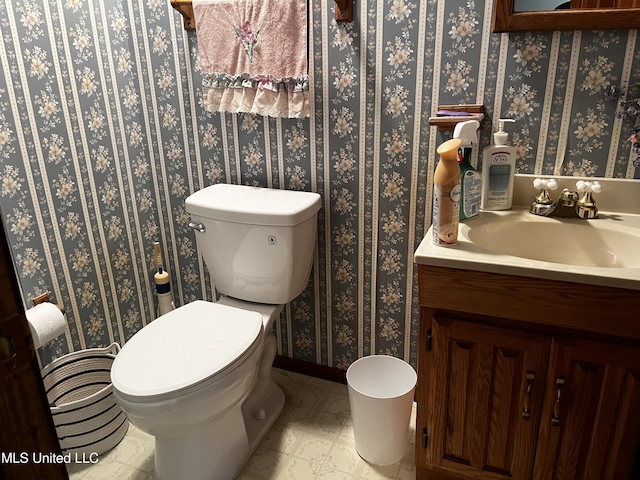 11423 High Rd, Hernando, MS 38632 - bathroom featuring vanity and tile patterned floors